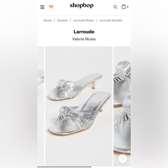 Larroude Valerie Mules (Sold) - Picture 3 of 8